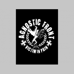 Agnostic Front chrbtová nášivka veľkosť cca. A4 (po krajoch neobšívaná)